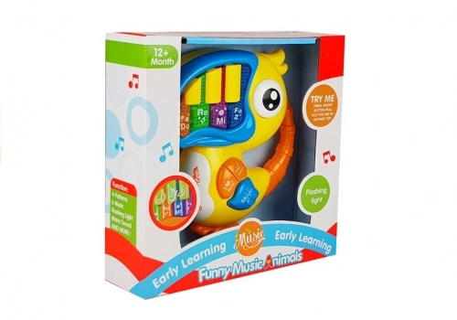 Parrot Piano Educational Early Learning Yellow