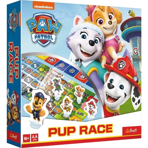 Paw Patrol Pup Race Boardgame Trefl 02579