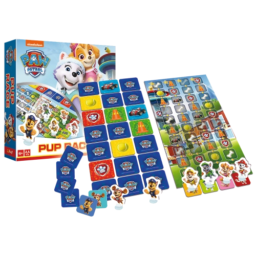 Paw Patrol Pup Race Boardgame Trefl 02579