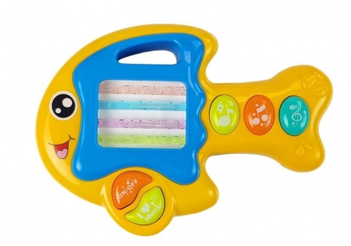 Piano and Guitar Battery Operated Parrot Fish