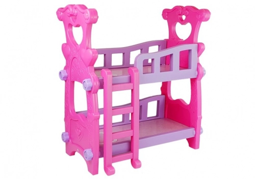 Pink Bunk Bed for Dolls