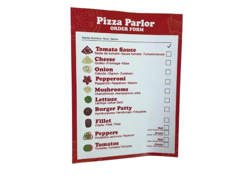 Pizza Toppings Set Kitchen Fun Food