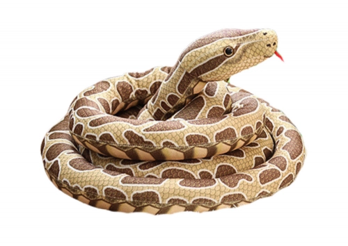 Plush Brown Snake Mascot 400 cm