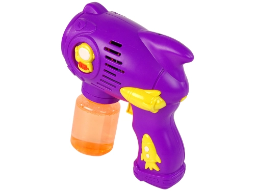 Purple Soap Bubble Machine