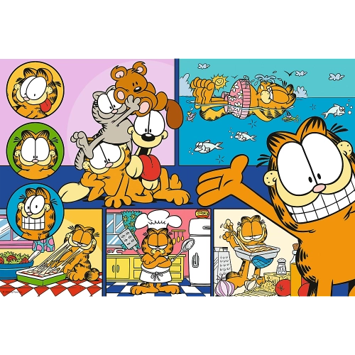 Puzzle - 100 - Lazy Garfield Trefl 16521
