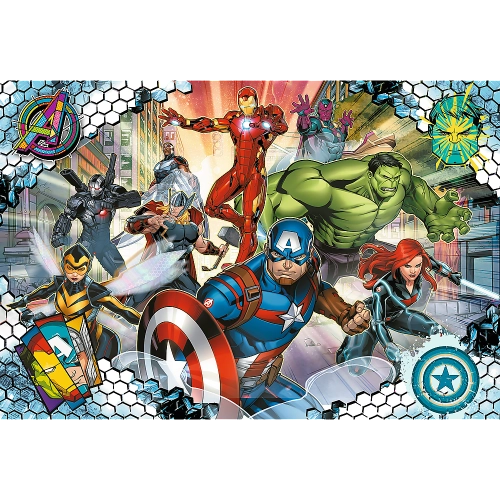 Puzzle - 100 - Sławni Avengers - Disney Marvel The Avengers 16454