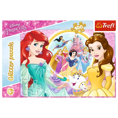 Puzzle - 100 Glitter - Memories of Bella and Ariel Trefl 14819