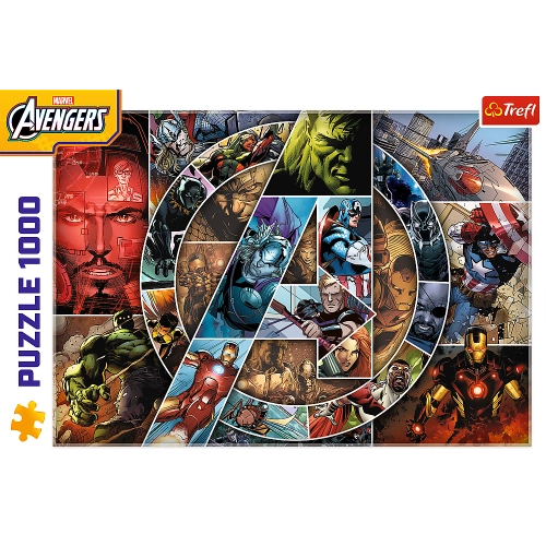 Puzzle - 1000 - Avengers: Heroes FSC Mix 70% 10934