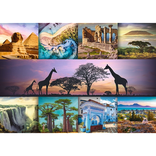Puzzle - 1000 - Collage - Africa 10792