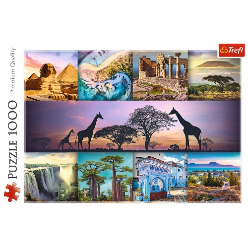 Puzzle - 1000 - Collage - Africa 10792