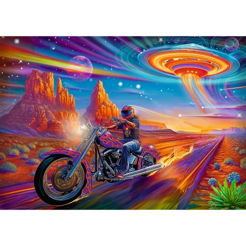 Puzzle - 1000 - Crazy ride FSC Mix 70% 10930