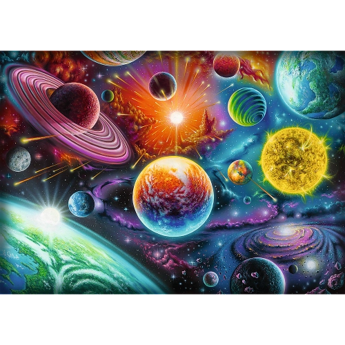 Puzzle - 1000 - Space Adventure FSC Mix 70% 10931