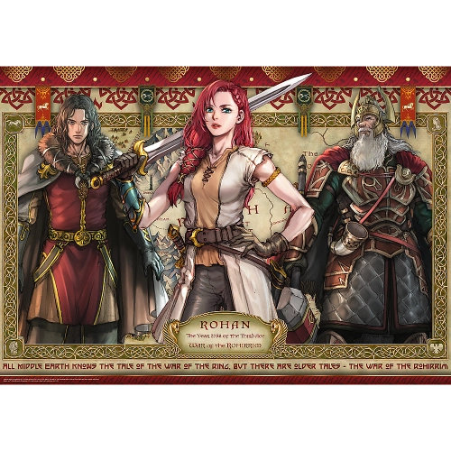 Puzzle - 1000 - The Lord of the Rings: War of the Rohirrim FSC 10937
