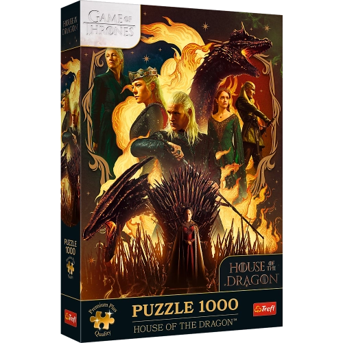 Puzzle - 1000 Premium Plus - Dragon's Kin Trefl 12068