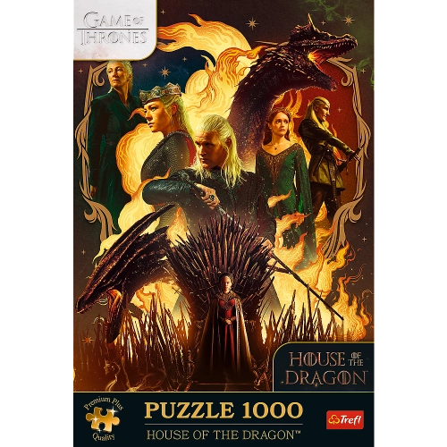 Puzzle - 1000 Premium Plus - Dragon's Kin Trefl 12068
