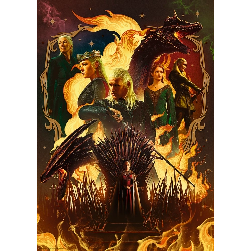 Puzzle - 1000 Premium Plus - Dragon's Kin Trefl 12068