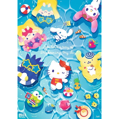 Puzzle - 1000 Premium Plus - Hello Kitty Summer Relaxation Trefl 12067