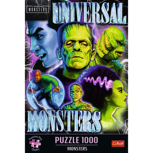Puzzle - 1000 Premium Plus - Monster Trefl 12070