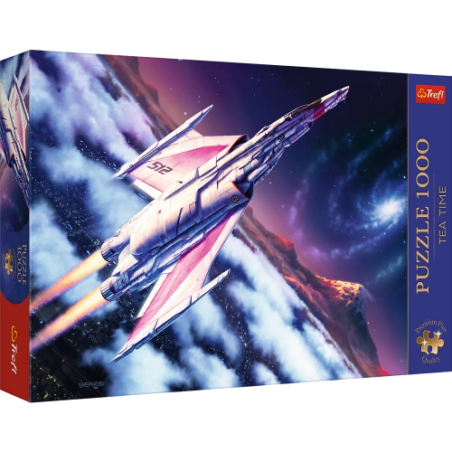 Puzzle - 1000 Premium Plus - Tea Time: Space Flight Trefl 12075