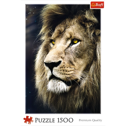 Puzzle - 1500 - Lion portrait / 500 px 26139