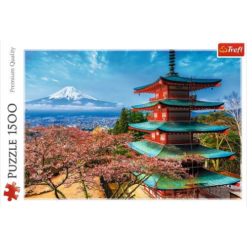 Puzzle - 1500 - Mount Fuji / HUBER Trefl 26132