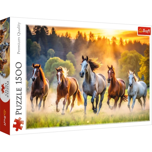 Puzzle - 1500 - Wild Horses Trefl 26215