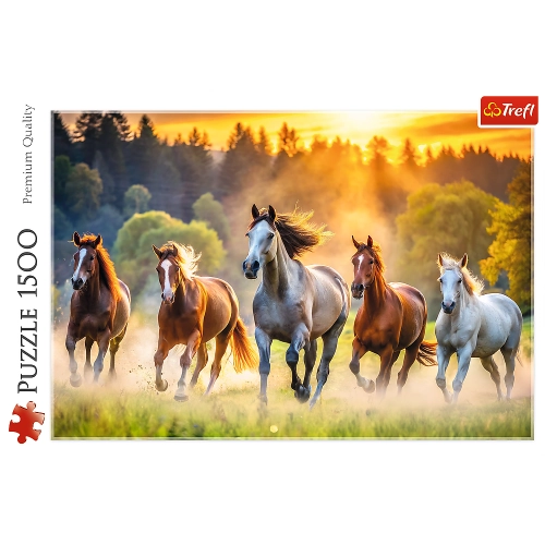Puzzle - 1500 - Wild Horses Trefl 26215