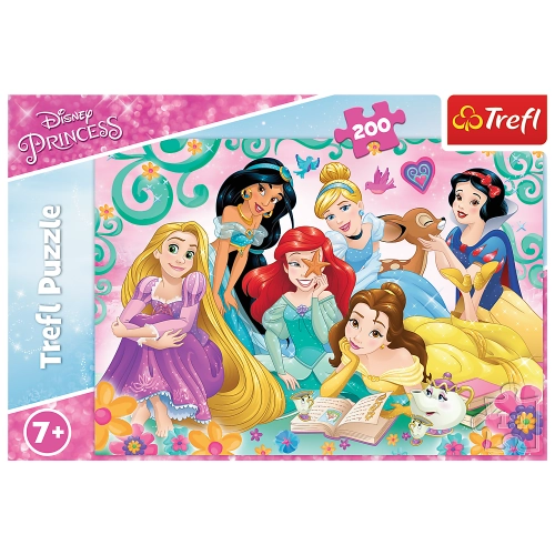 Puzzle - 200 - Joyful world of princesses - Disney Princess Trefl 13268