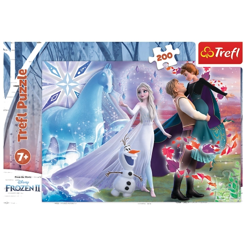 Puzzle - 200 - Magical World of Sisters - Disney Frozen Trefl 13265