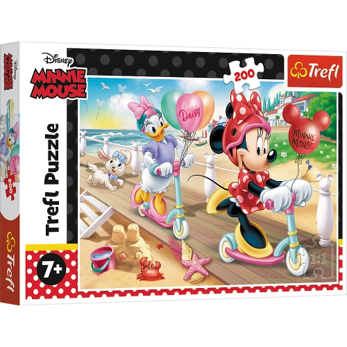 Puzzle - 200 - Minnie on the beach - Disney Minnie Trefl 13262