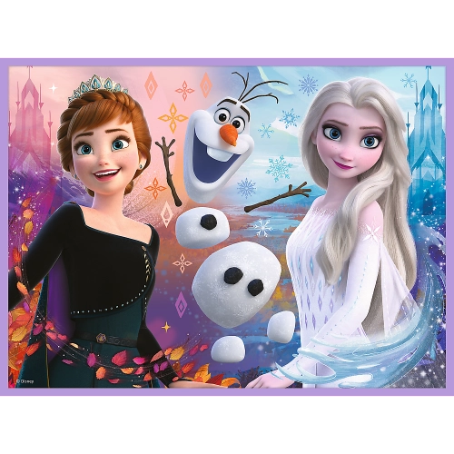 Puzzle - 2in1+memos Princesses in their land - Disney Frozen 2 93335