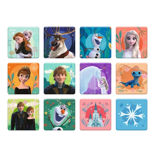 Puzzle - 2in1+memos Princesses in their land - Disney Frozen 2 93335
