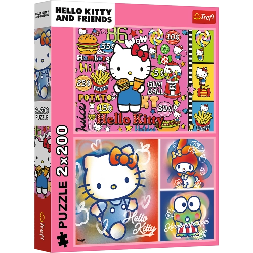 Puzzle - 2x200 - Hello Kitty and friends - Hello Kitty 13336