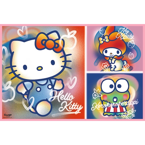 Puzzle - 2x200 - Hello Kitty and friends - Hello Kitty 13336
