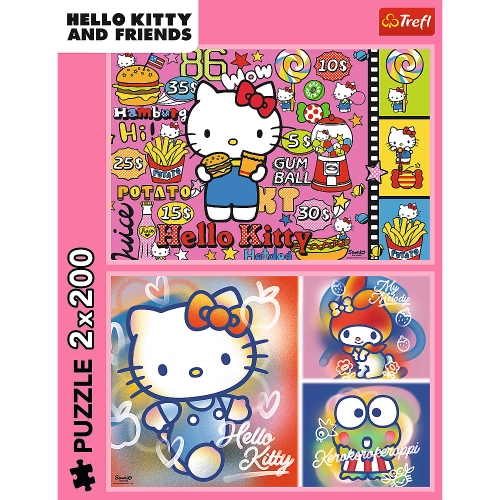 Puzzle - 2x200 - Hello Kitty and friends - Hello Kitty 13336