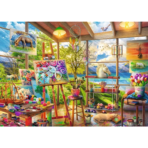 Puzzle - 2x500 - Art of painting FSC Mix 70% 37530