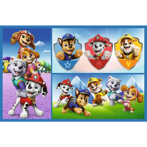Puzzle - 2x70 - Paw Patrol rules Trefl 34441