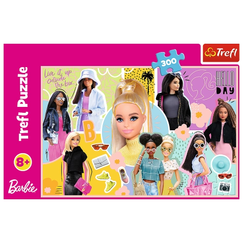 Puzzle - 300 - Your favorite Barbie - Mattel, Barbie 23025