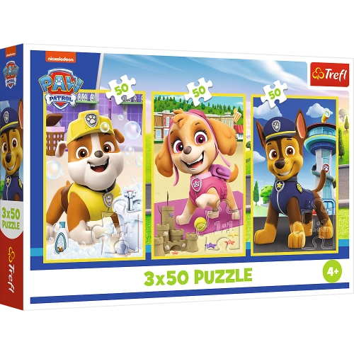 Puzzle - 3x50 - Our dogs Trefl 34878