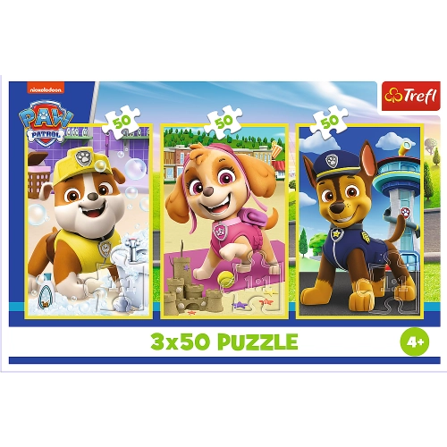 Puzzle - 3x50 - Our dogs Trefl 34878