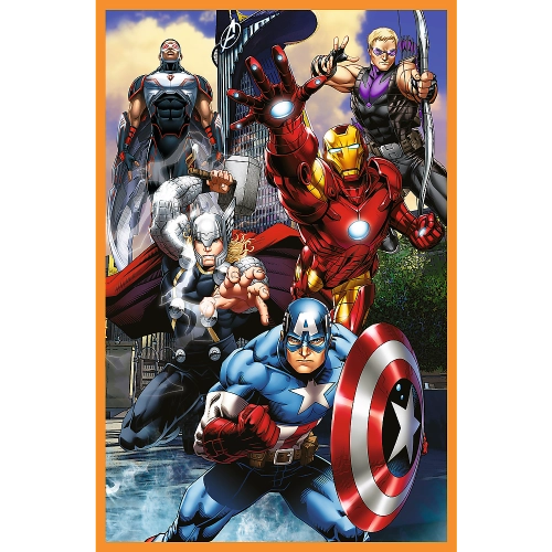 Puzzle - 3x80 - Days full of action - Disney Marvel The Avengers Trefl 34883