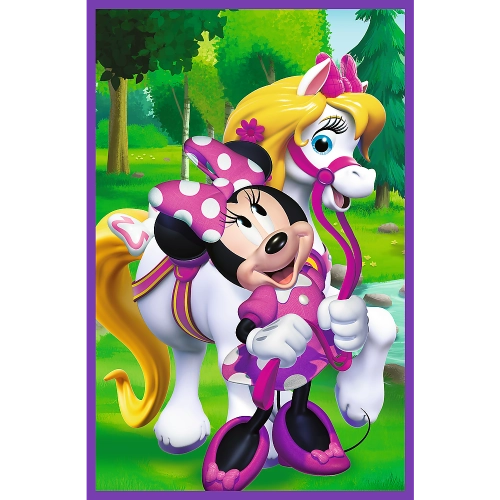 Puzzle - 3x80 - Minnie and friends - Disney Minnie Trefl 34889