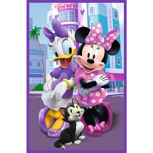 Puzzle - 3x80 - Minnie and friends - Disney Minnie Trefl 34889