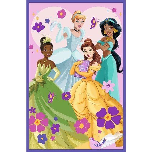 Puzzle - 3x80 - Princess friends - Disney Princess Trefl 34884