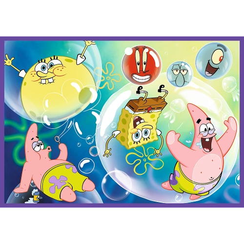 Puzzle - 4x250 - SpongeBob's Crazy World Trefl 13342