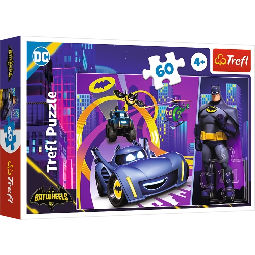 Puzzle - 60 - Batman and his vehicles Trefl 17400