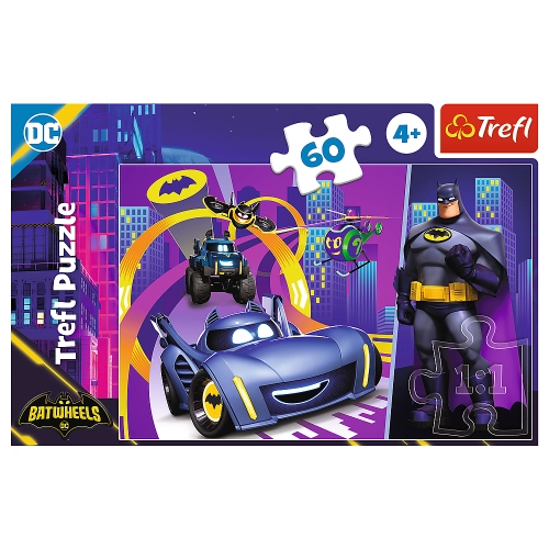 Puzzle - 60 - Batman and his vehicles Trefl 17400