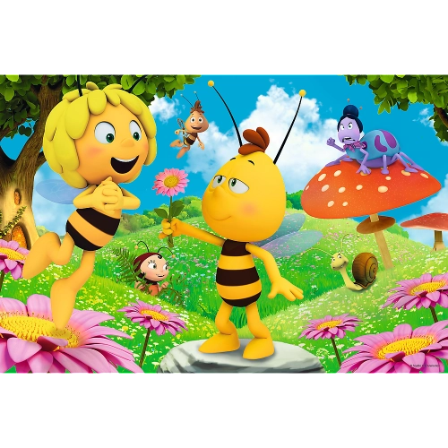 Puzzle - 60 - Flower for Maya - Studio 100 Maya the Bee 17330