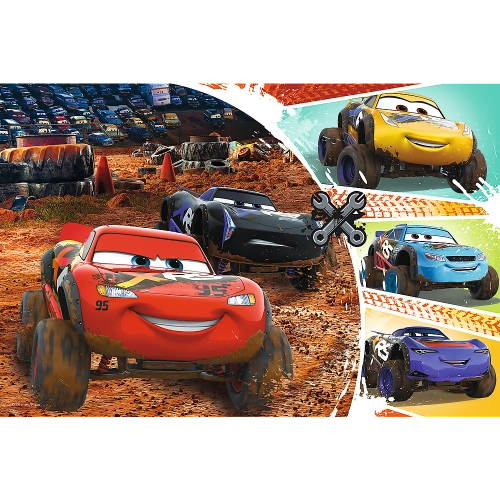 Puzzle - 60 - Lightning McQueen with friends - Disney Cars 3 17327