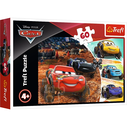Puzzle - 60 - Lightning McQueen with friends - Disney Cars 3 17327